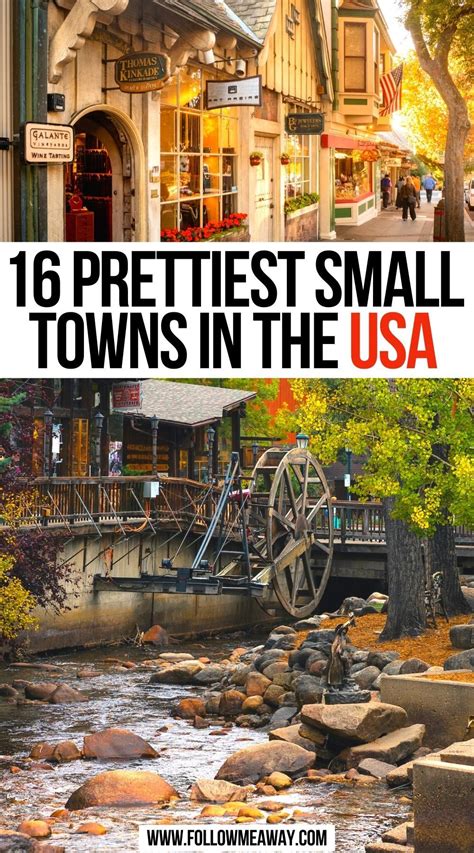 list villages in usa|Best Small Towns to Visit in the USA in 2023 .
